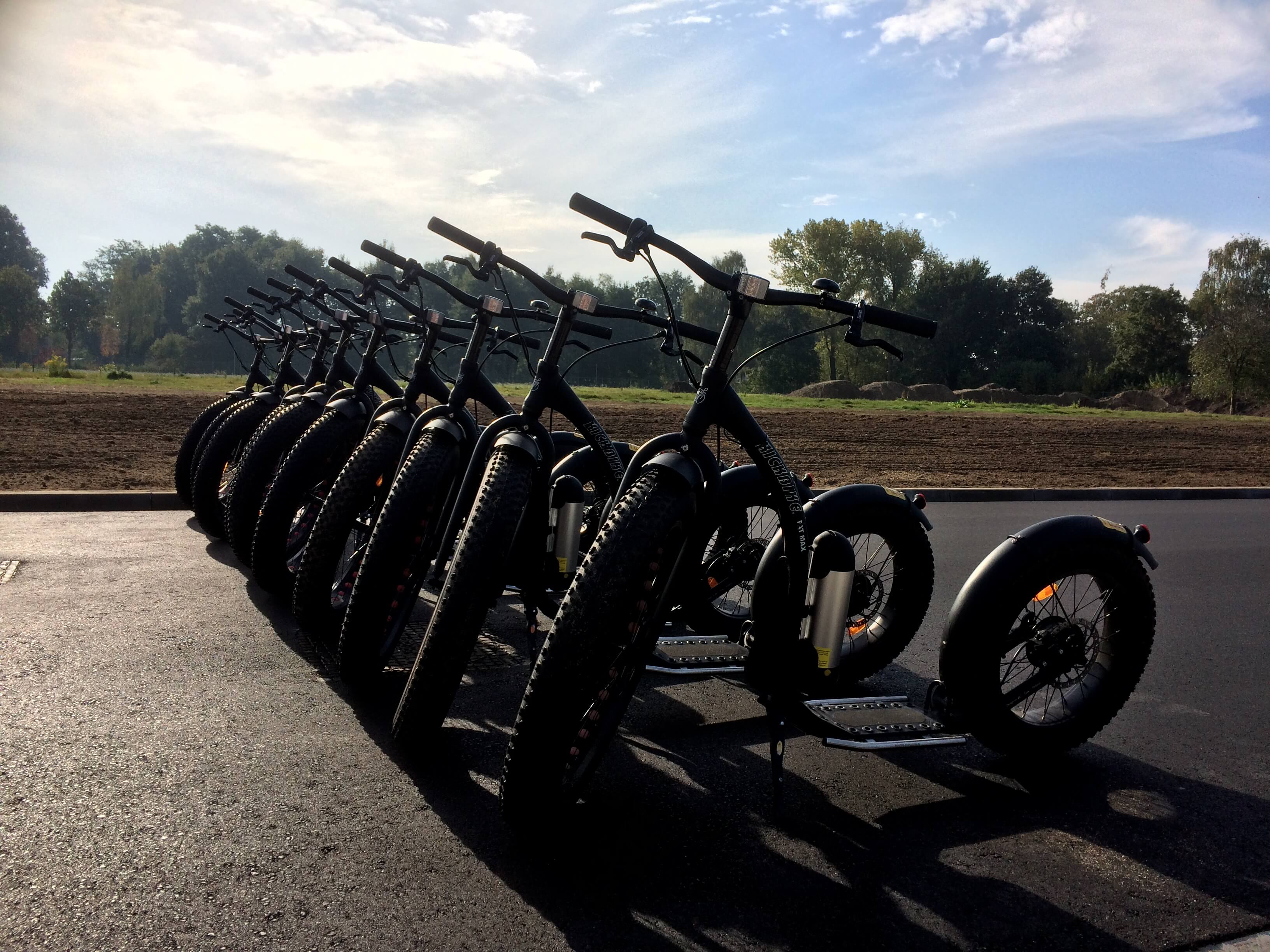 Wild speuren op de elektrische Steps