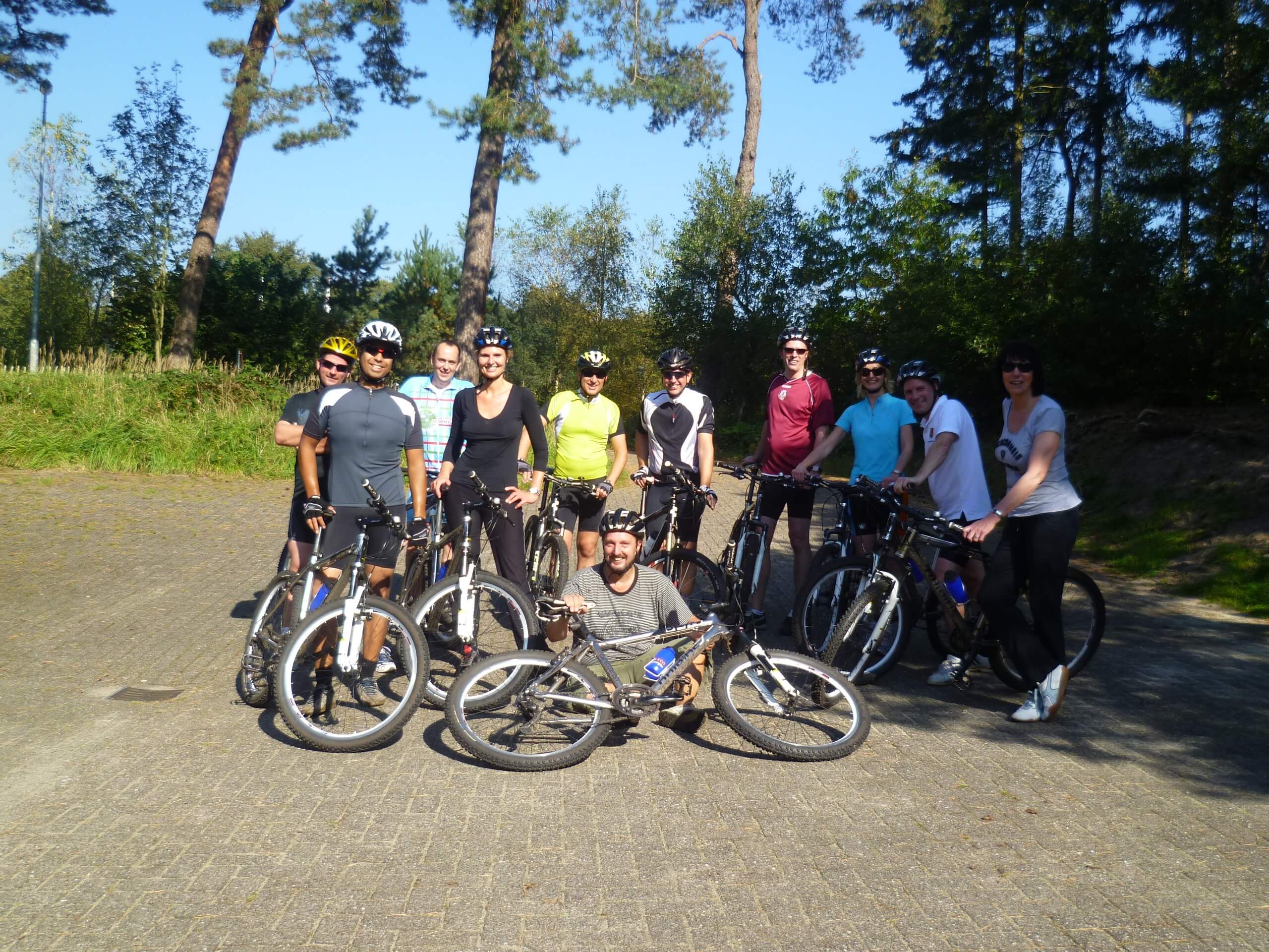 Mountainbike puzzeltocht