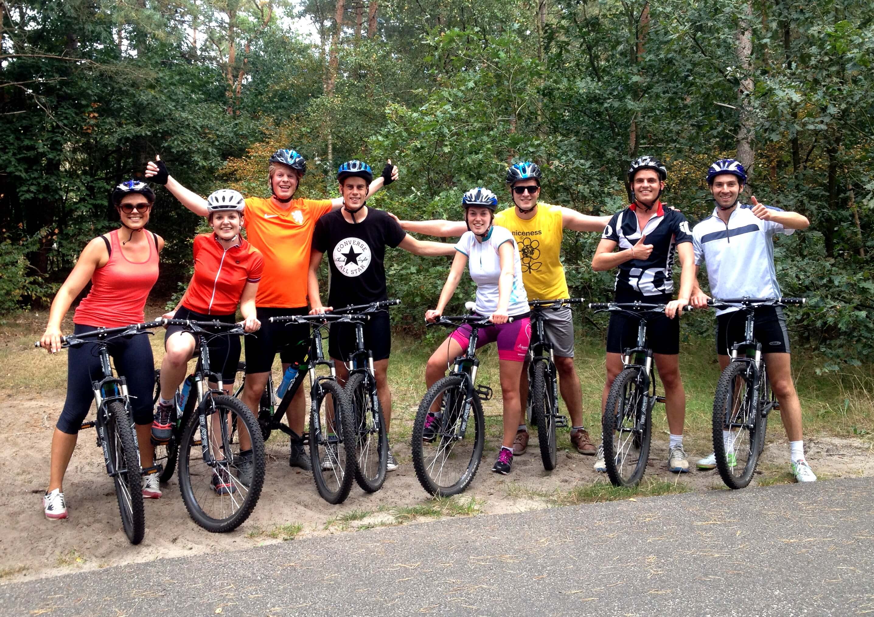 Mountainbike puzzeltocht